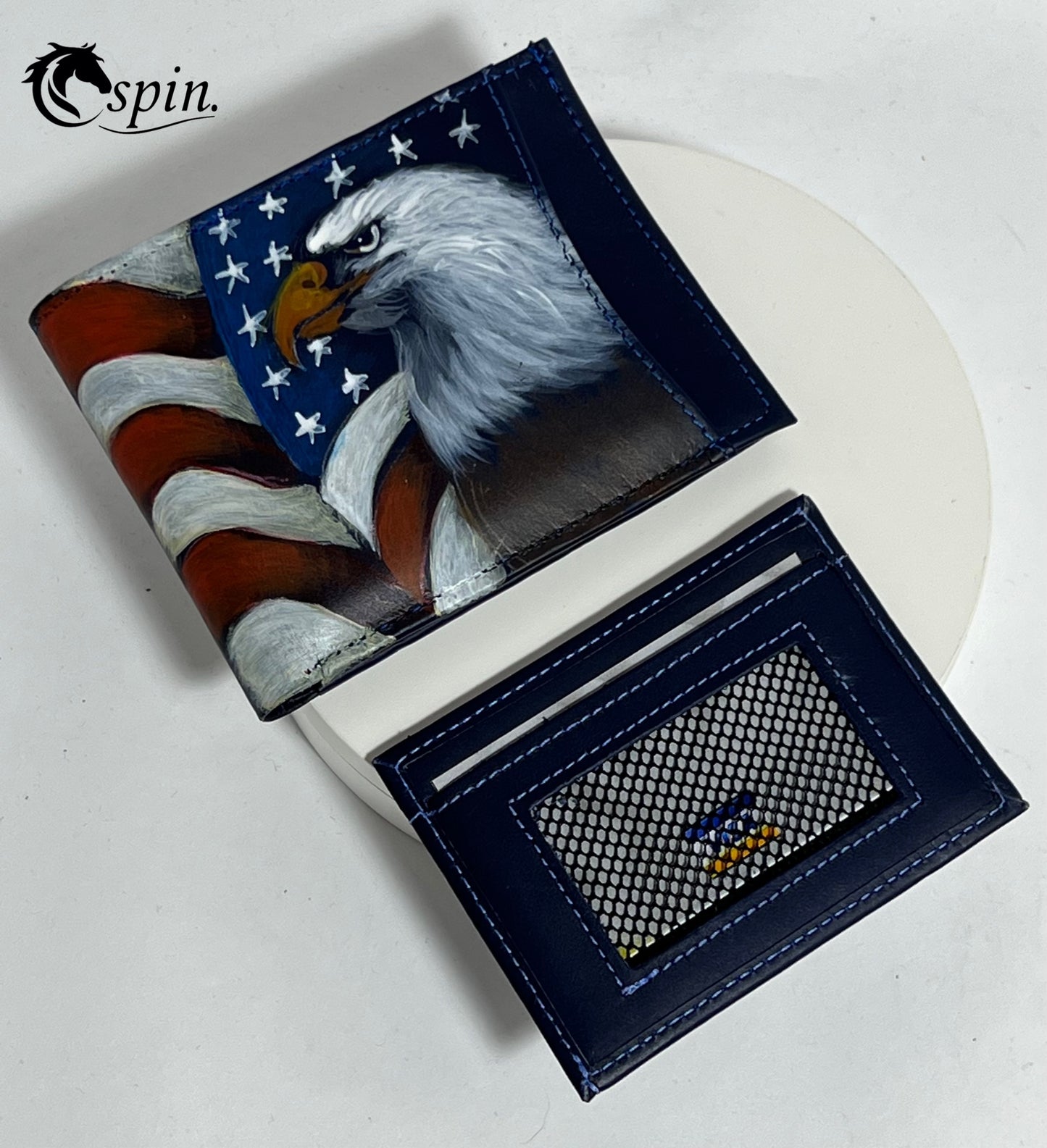 Leather American wallet