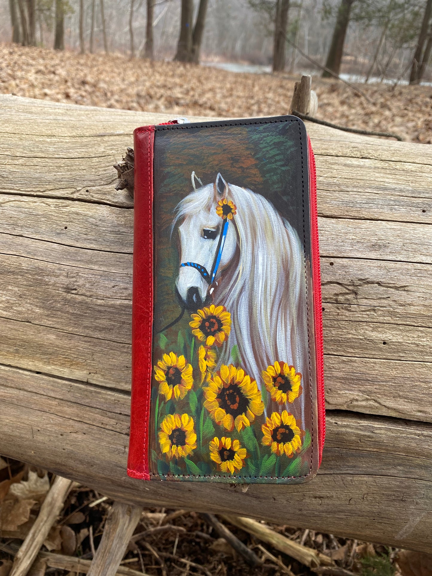 Billetera para Dama en cuero