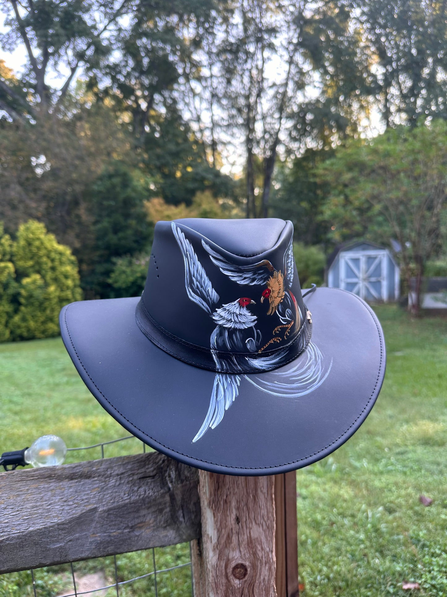 Leather Hat / sombrero cuero