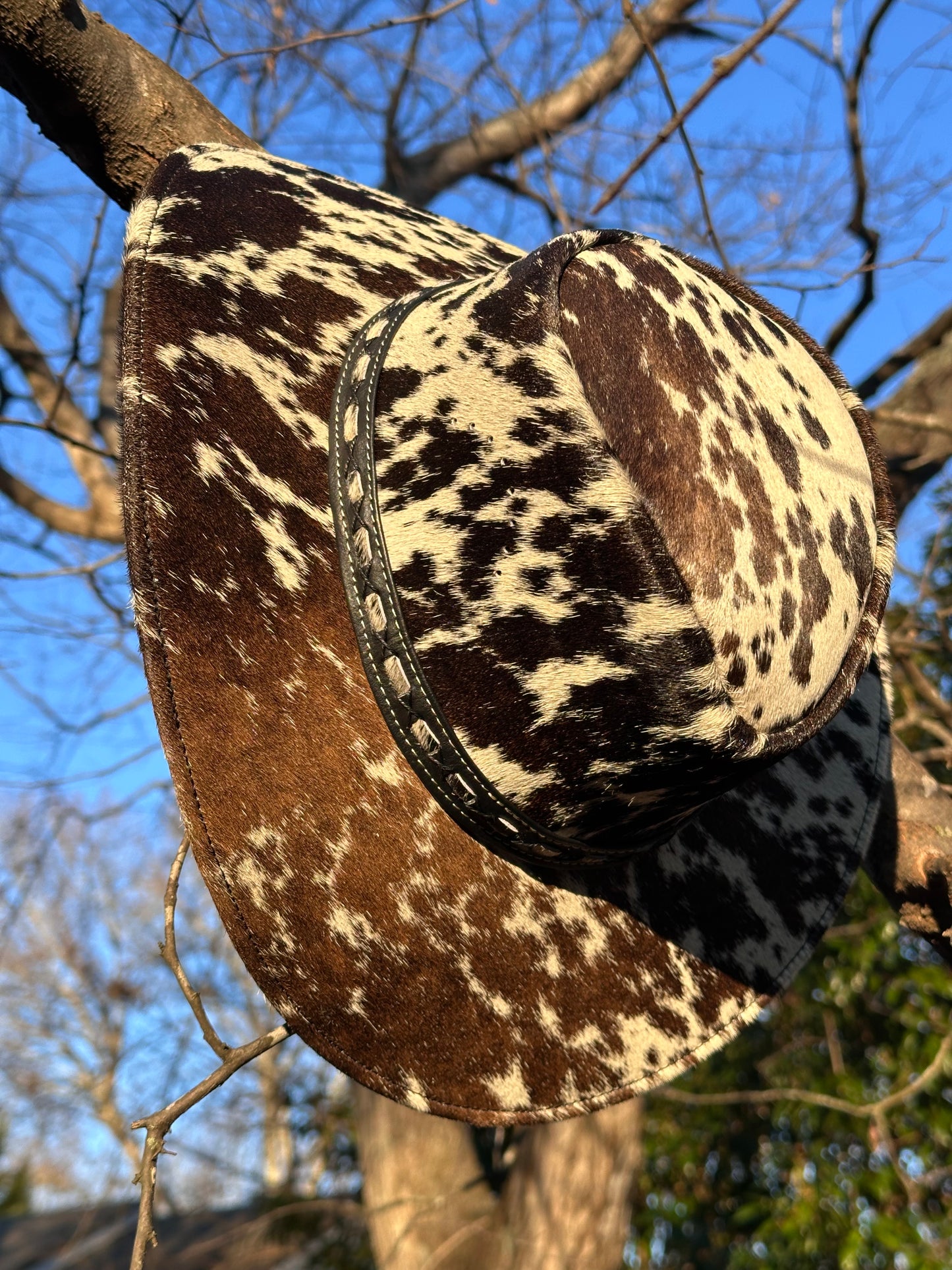Leather Hat / sombrero de pelo