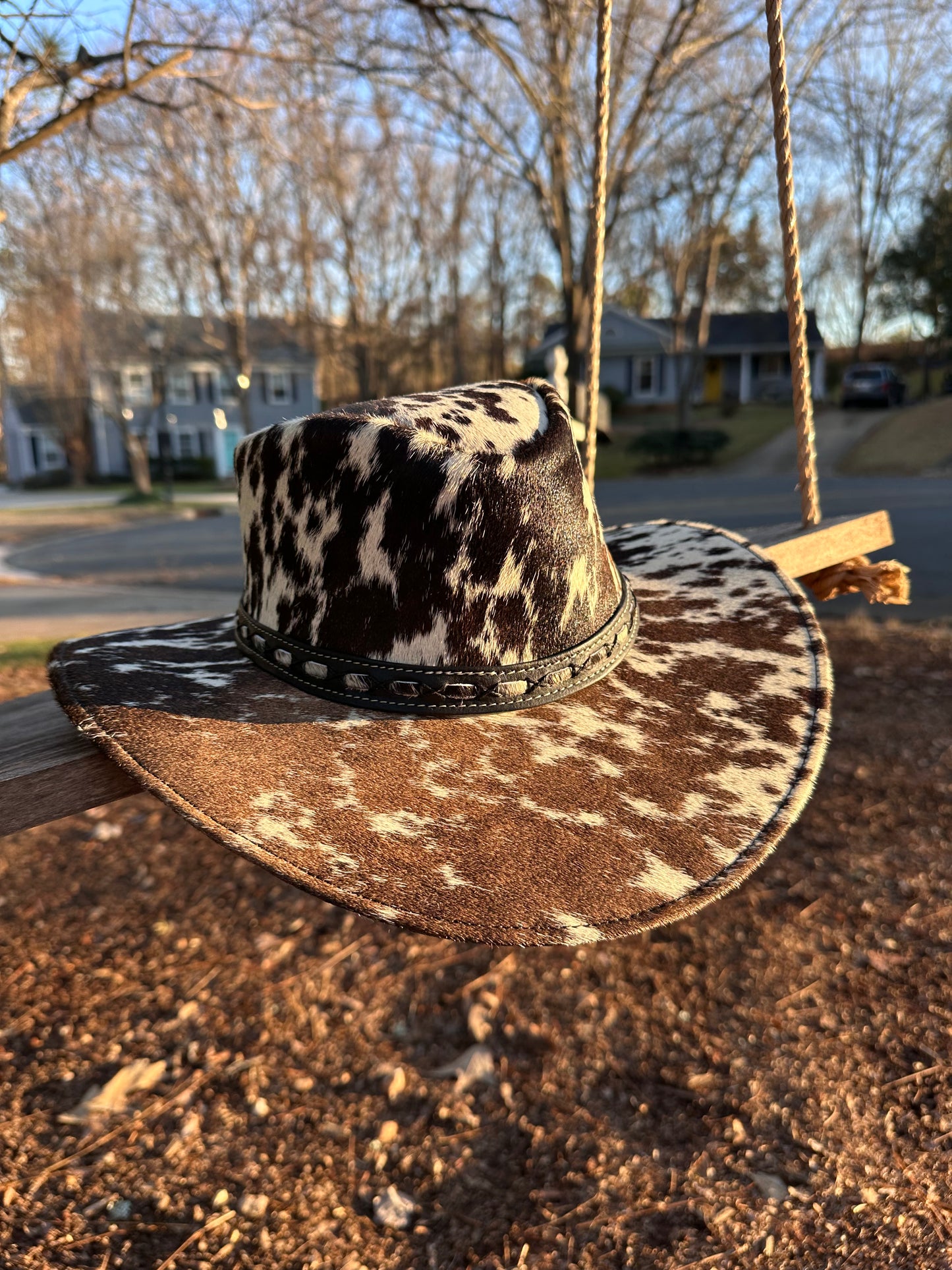 Leather Hat / sombrero de pelo