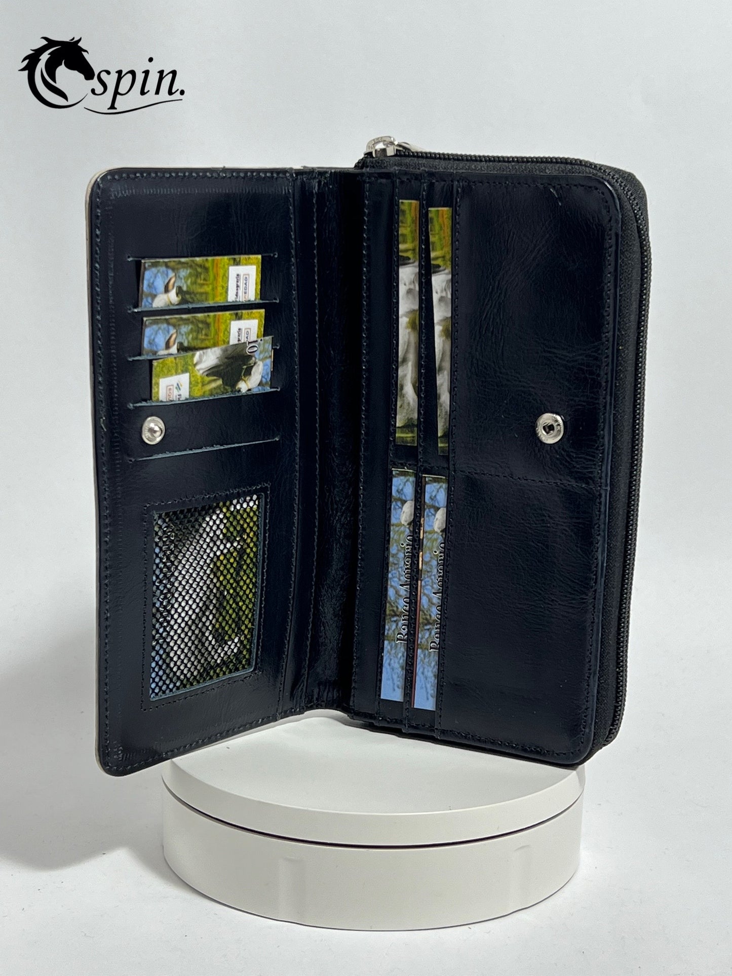 Billetera en cuero Dama