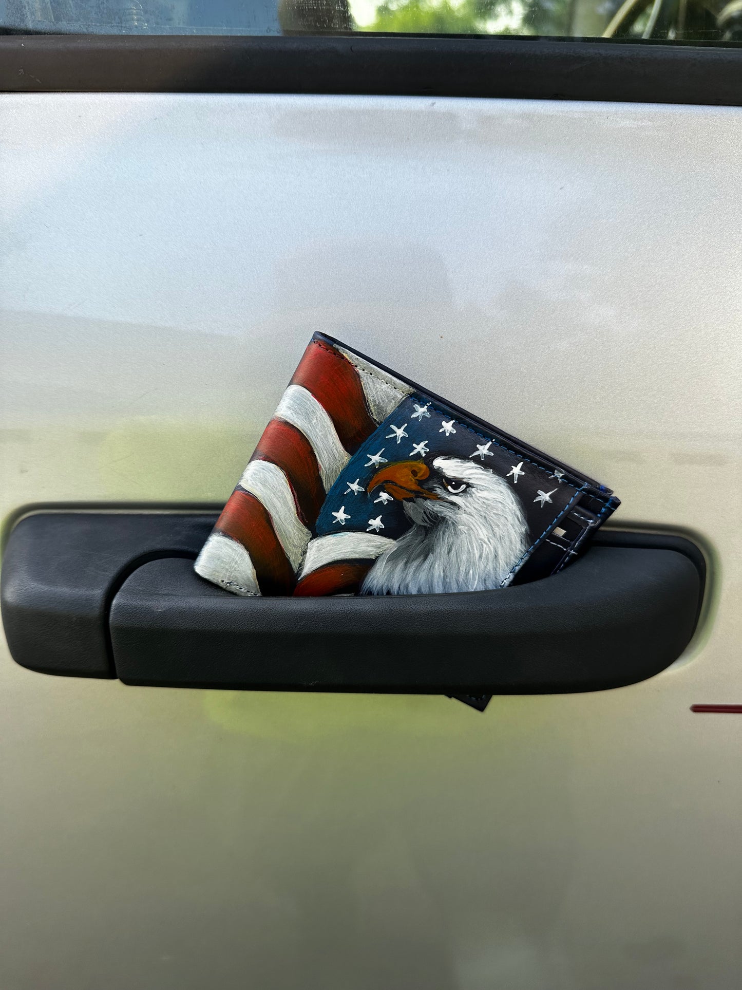 Leather American wallet