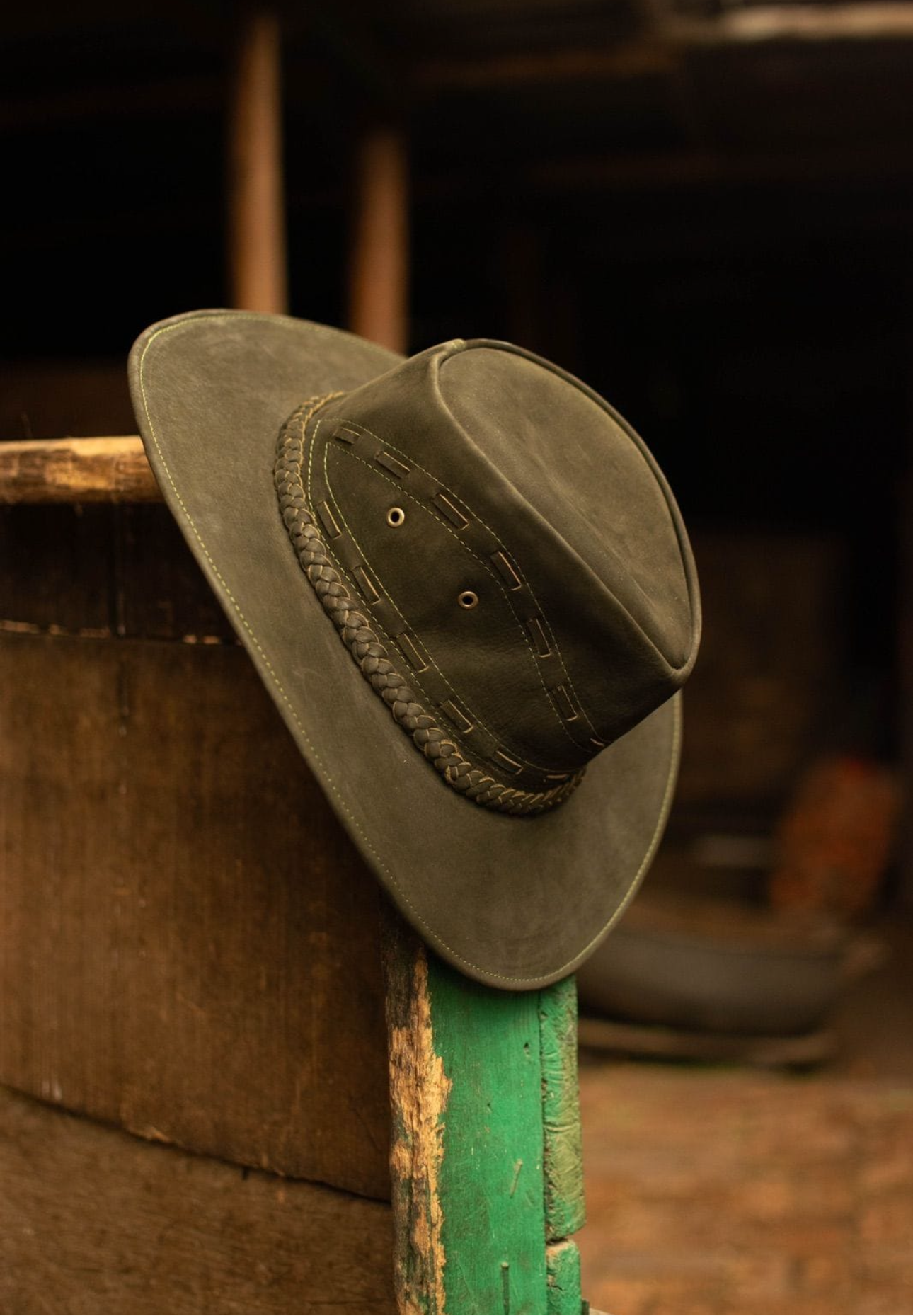 Hat/Sombrero Nobuk brown p003