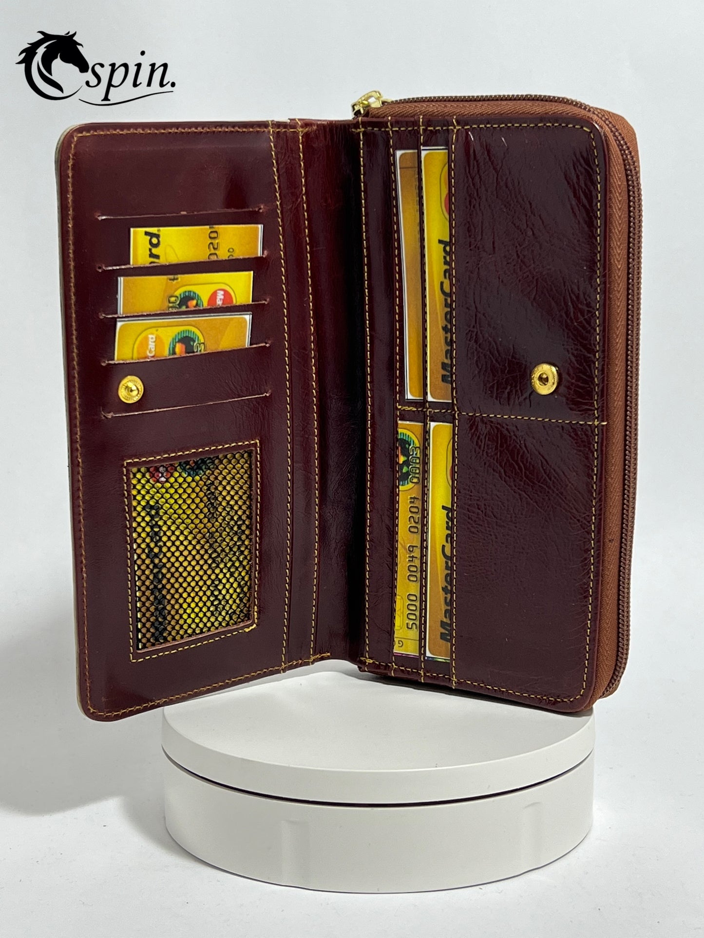 Billetera para Dama en cuero