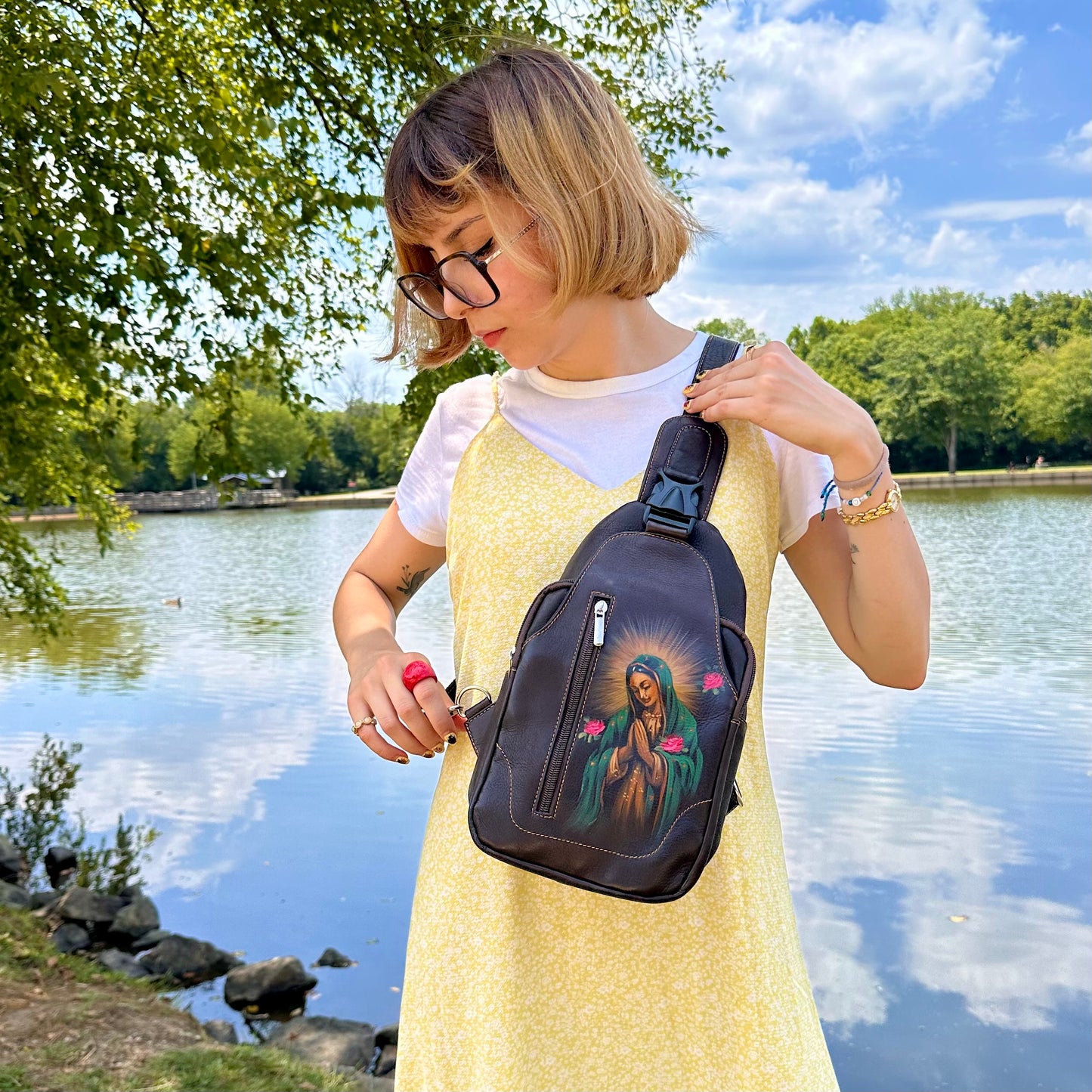 Virgen Guadalajara pechera