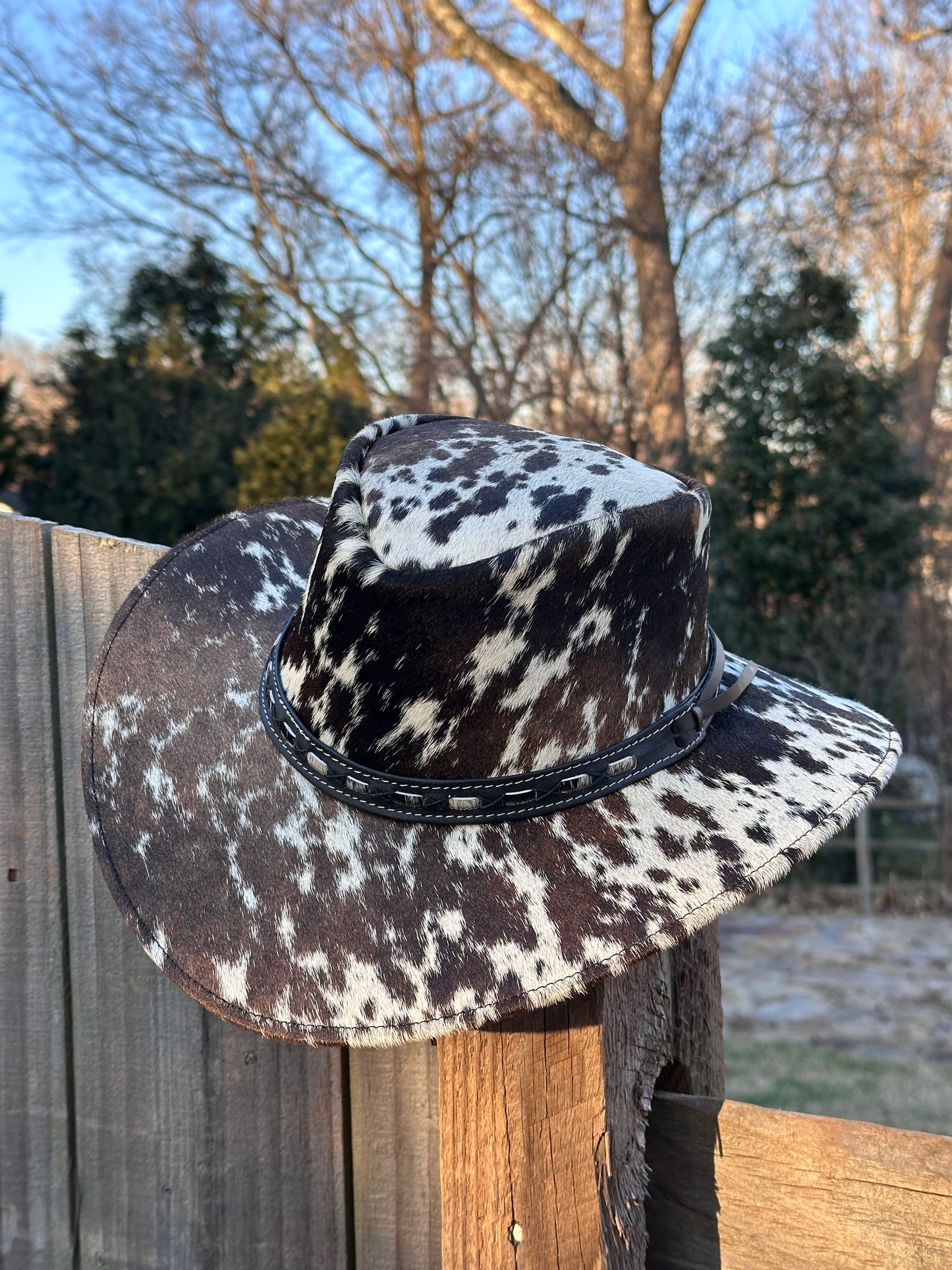 Leather Hat / sombrero de pelo