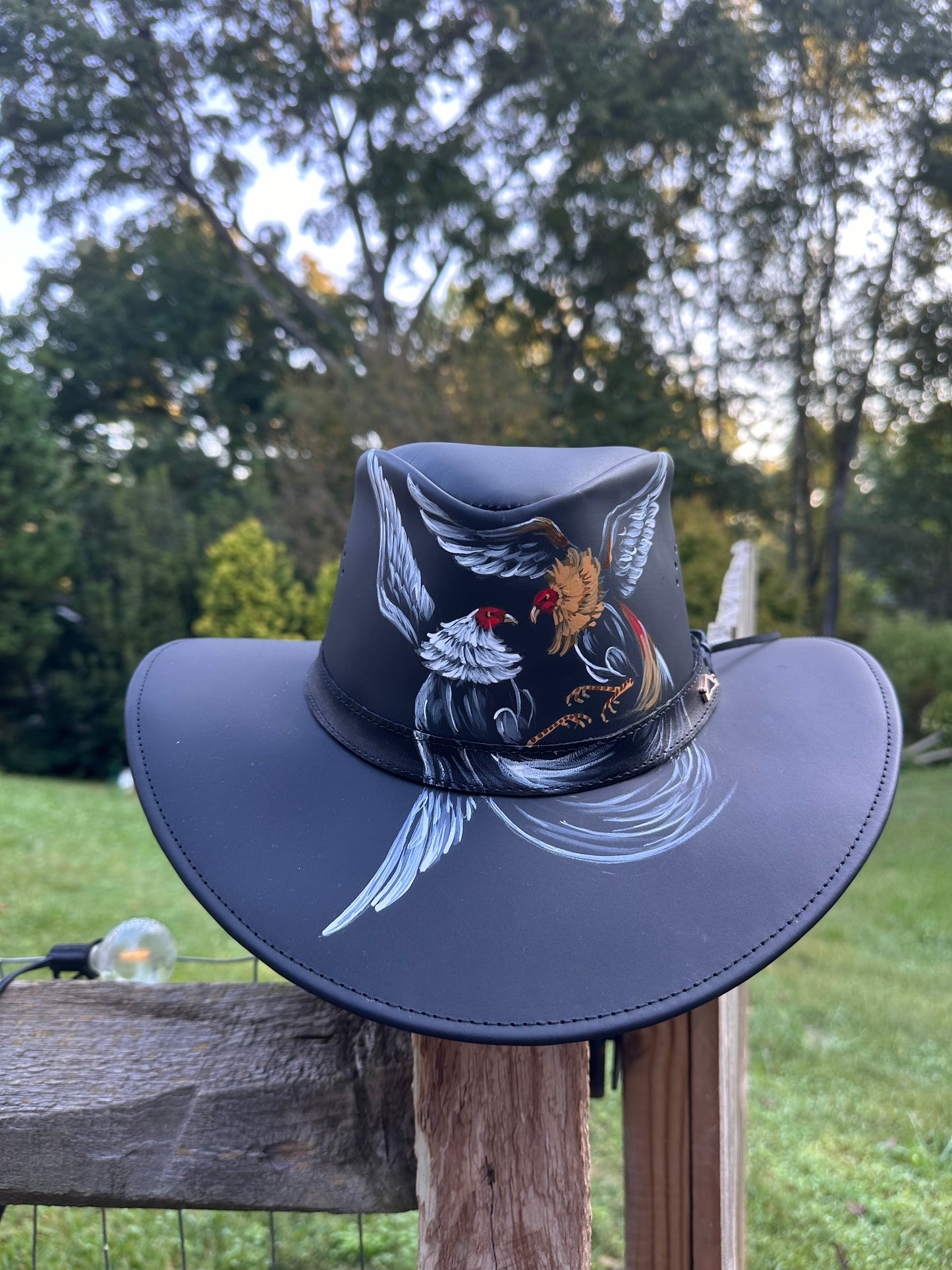 Leather Hat / sombrero cuero