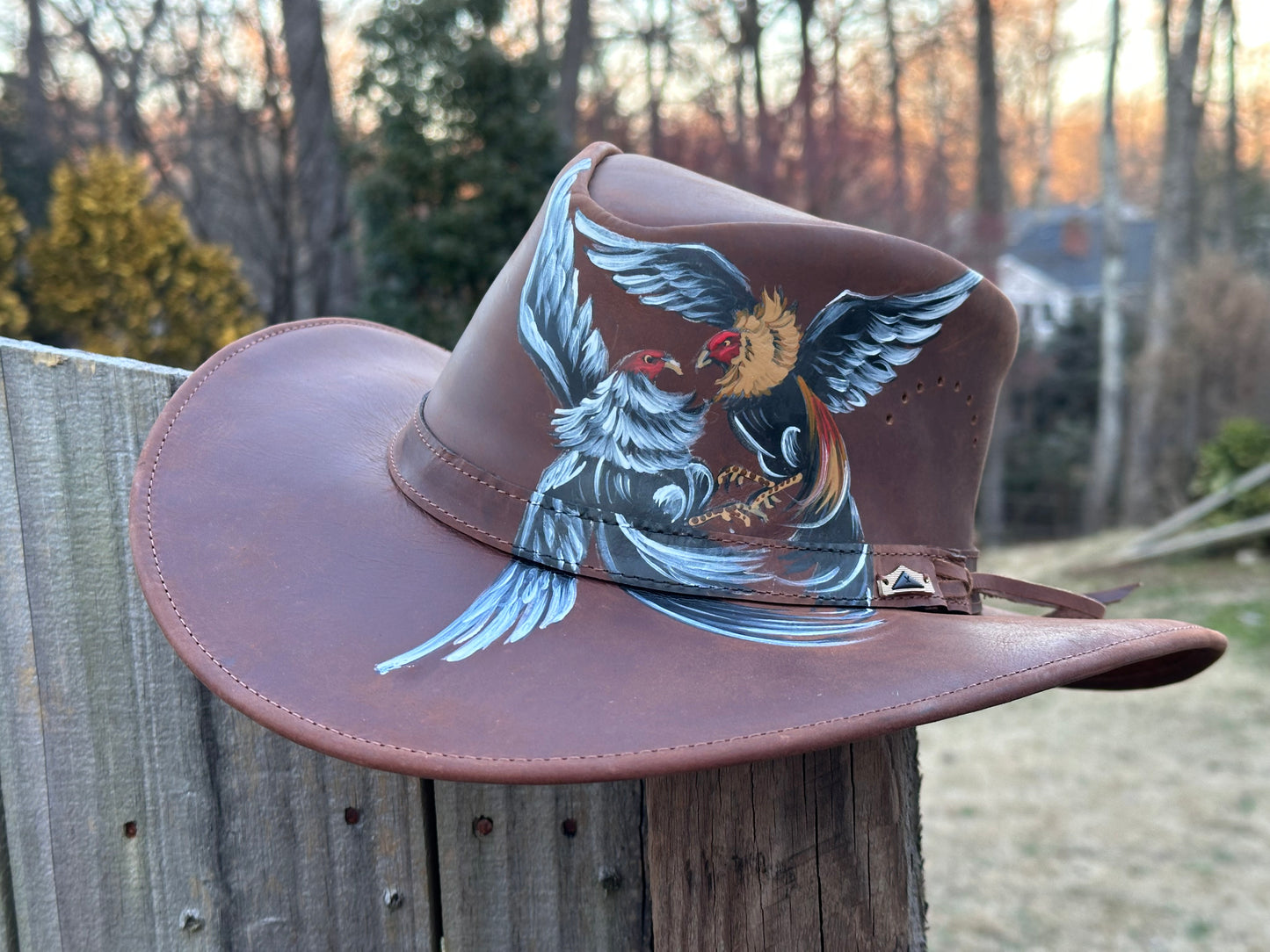 Leather Hat / sombrero cuero