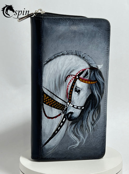 Billetera en cuero Dama