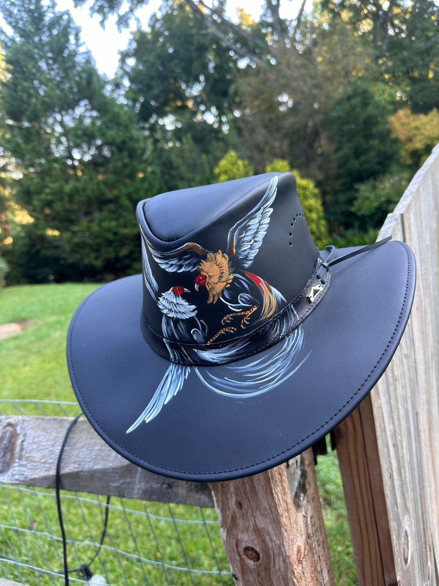 Leather Hat / sombrero cuero