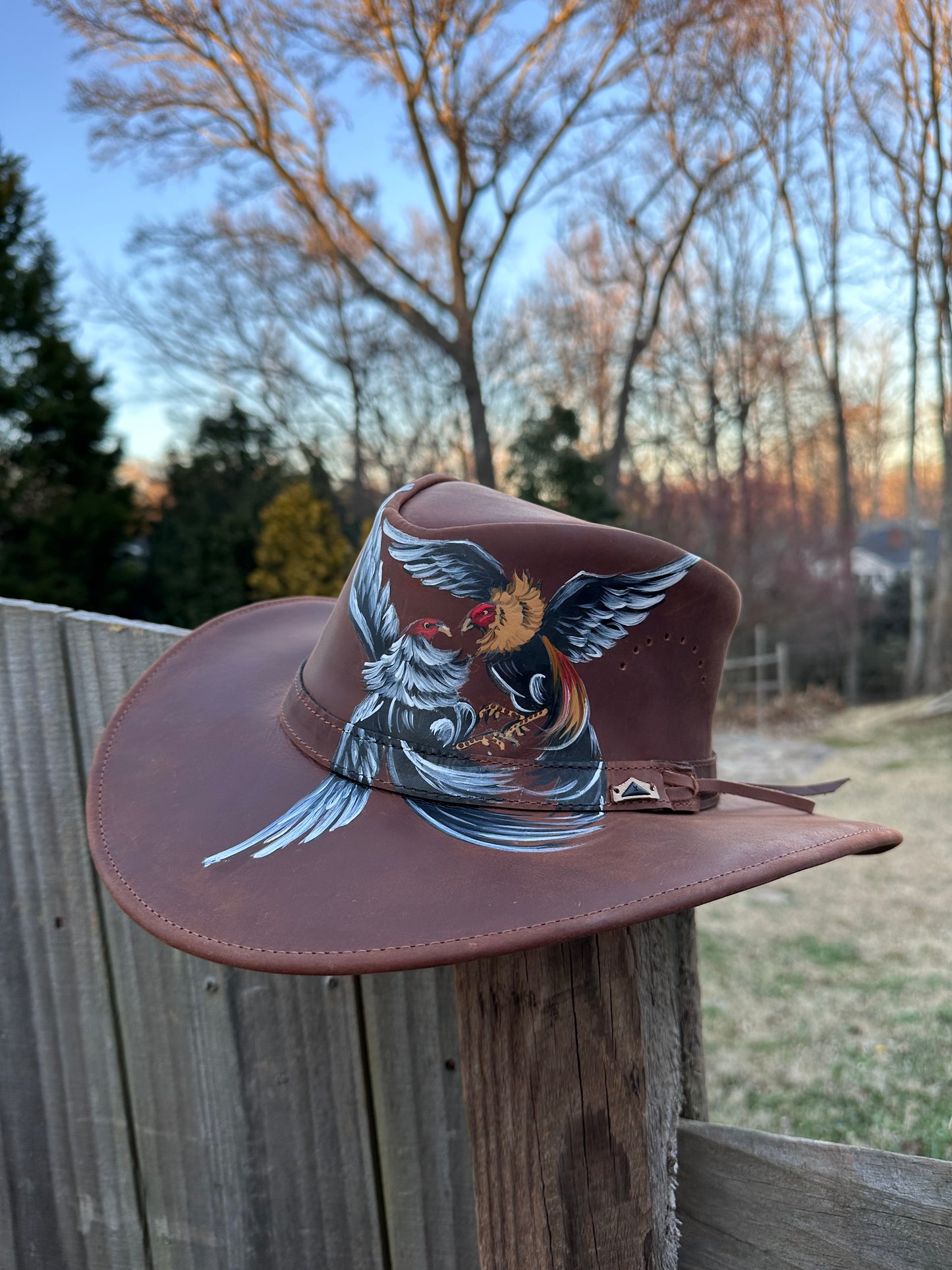 Leather Hat / sombrero cuero