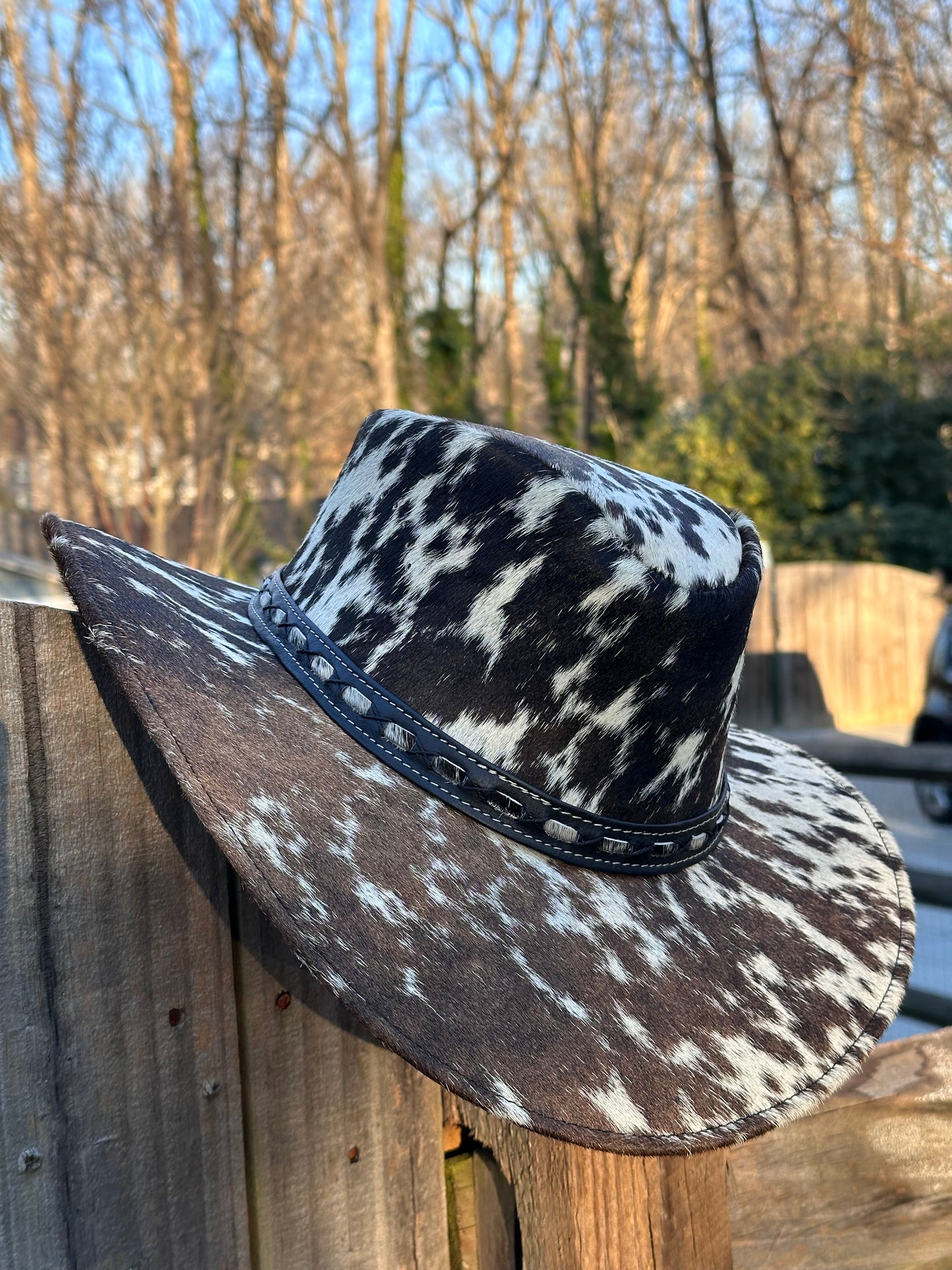 Leather Hat / sombrero de pelo