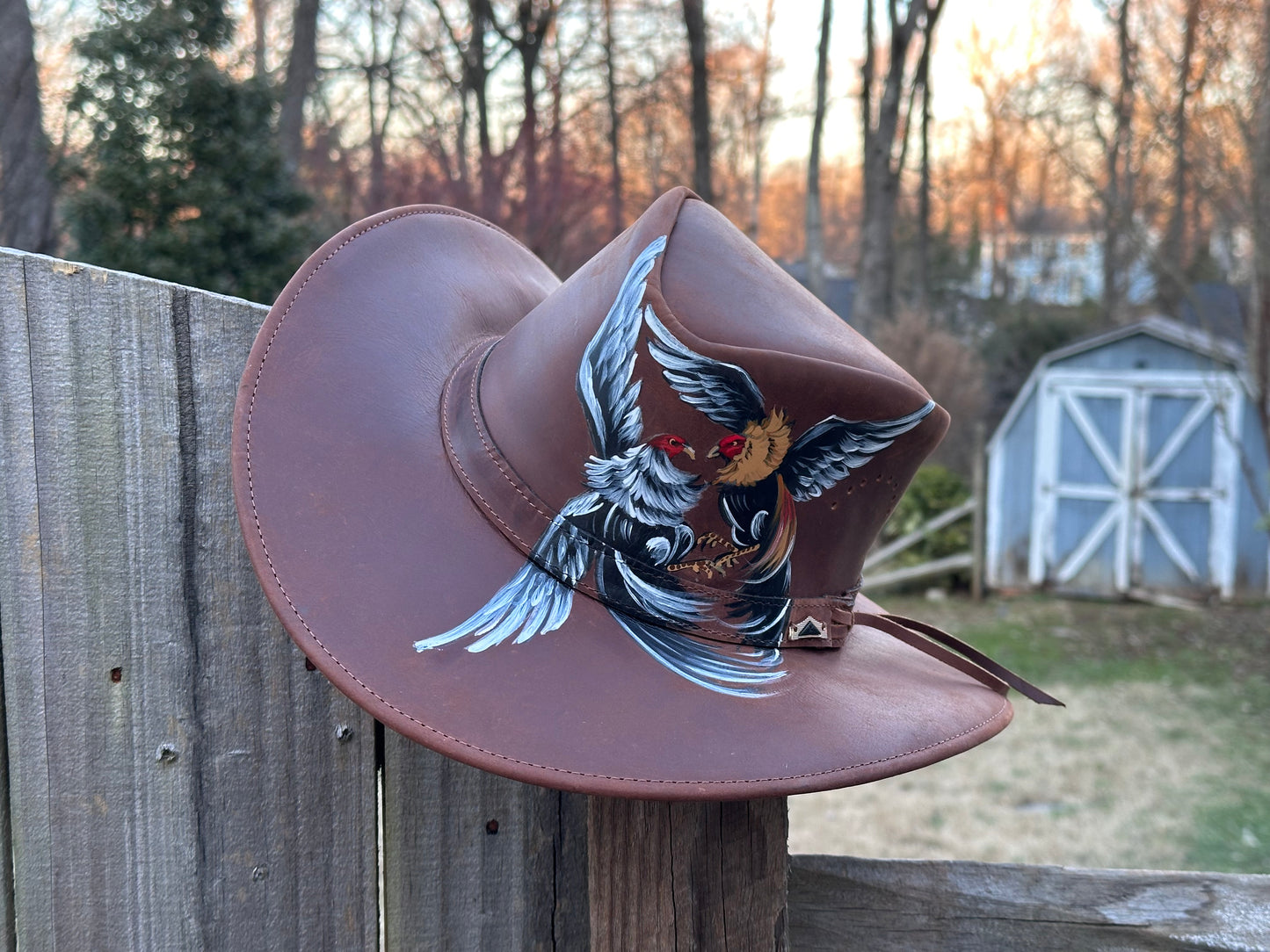 Leather Hat / sombrero cuero