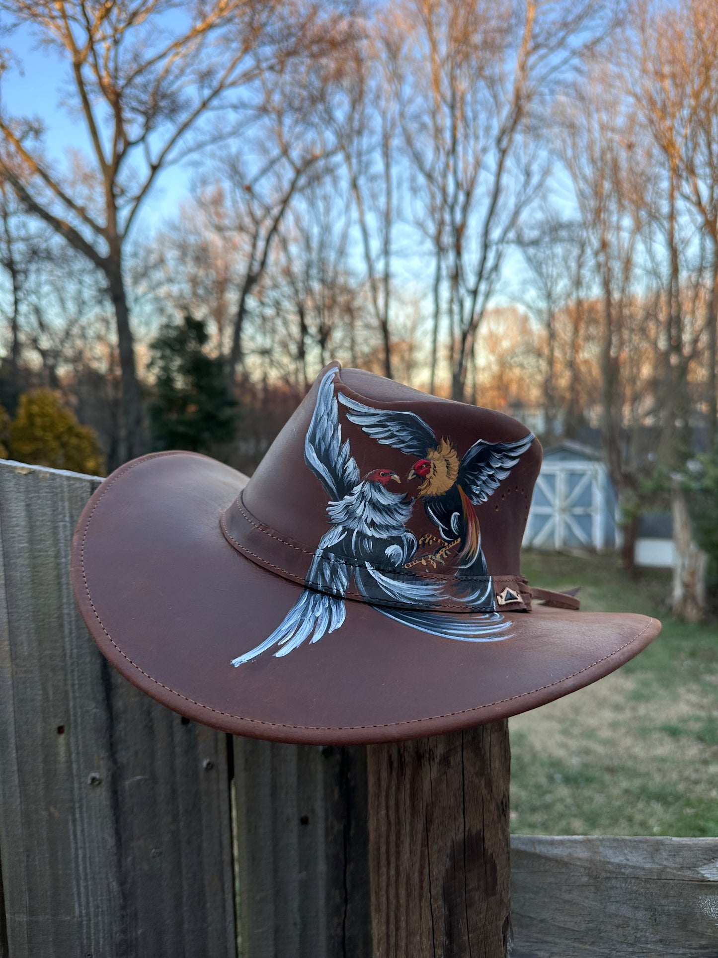 Leather Hat / sombrero cuero