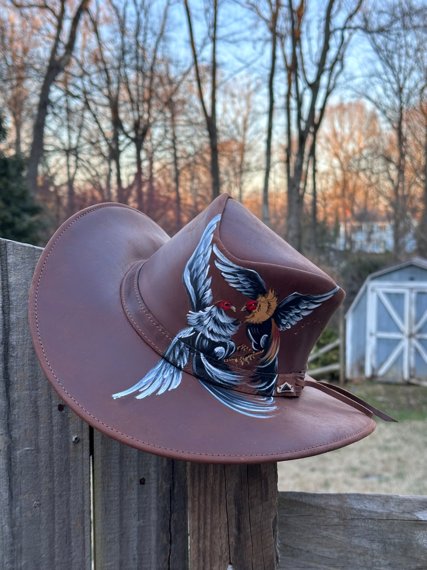 Leather Hat / sombrero cuero