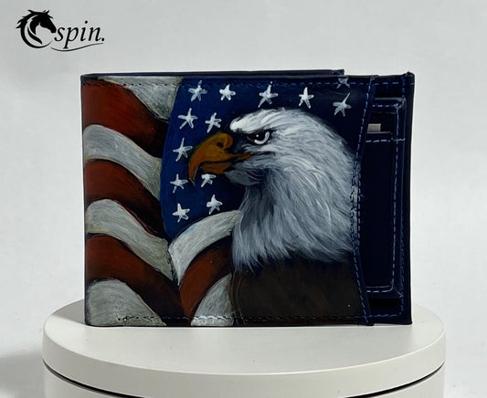 Leather American wallet