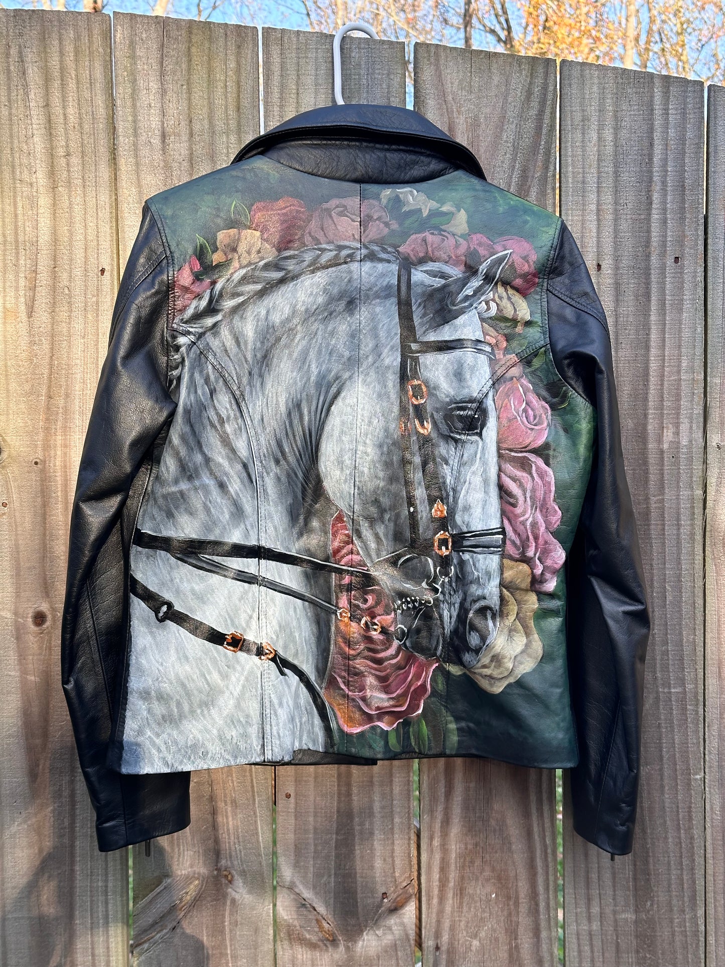 Leather jacket women/ chaqueta cuero mujer